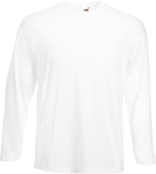 Лонгслив белый унисекс