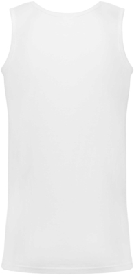 Майка безрукавка белая мужская