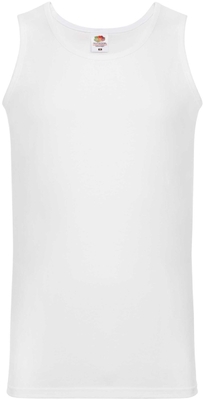 Майка безрукавка белая мужская