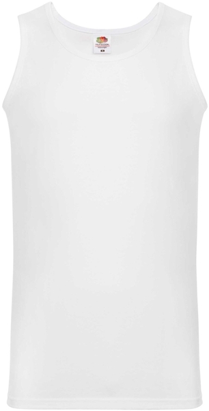 Майка безрукавка белая мужская