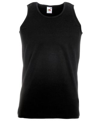 Майка безрукавка черная мужская