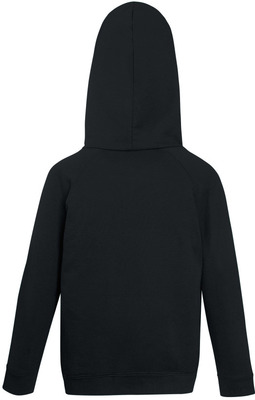 Детская черная толстовка байка худи