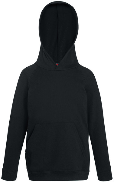 Детская черная толстовка байка худи