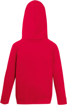 Детская красная толстовка байка худи