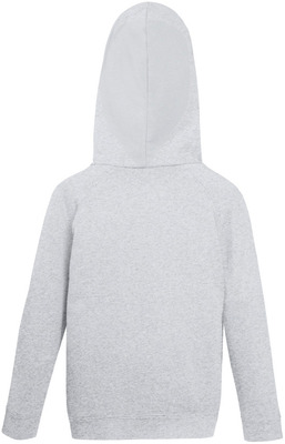 Детская толстовка байка худи серый меланж