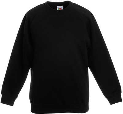 Детский черный свитшот