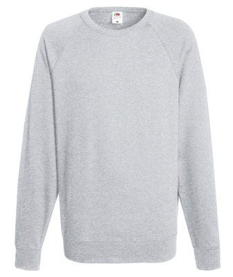 Мужской свитшот серый меланж