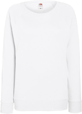 Женский белый свитшот