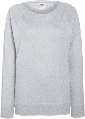 Женский свитшот серый меланж