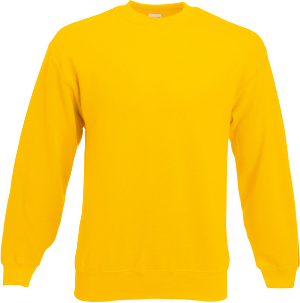 Мужской желтый свитшот