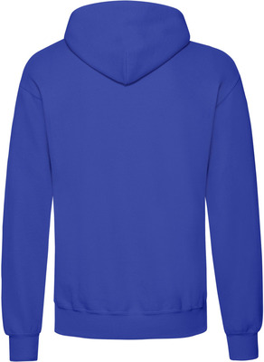 Мужская синяя толстовка байка худи