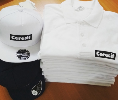 Футболки поло и кепки с логотипом