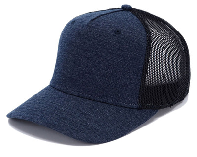 Кепка бейсболка тракер синняя/черная