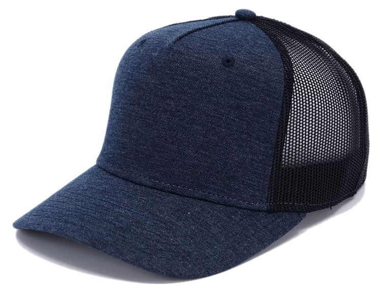 Кепка бейсболка тракер синняя/черная