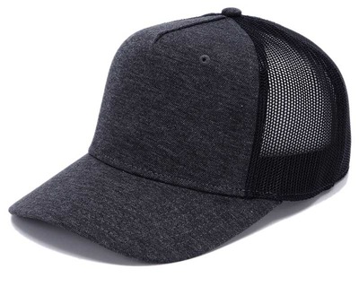 Кепка бейсболка тракер серая/черная