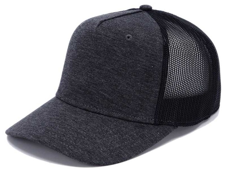 Кепка бейсболка тракер серая/черная