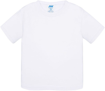 Майка белая детская 0-2