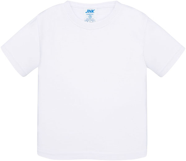 Майка белая детская 0-2