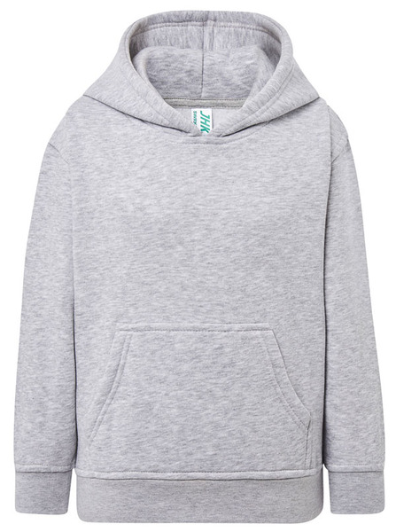 Детская пепельный-меланж толстовка байка худи