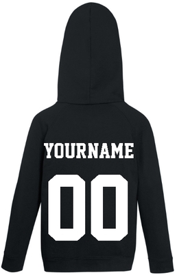 Детская именная толстовка байка худи