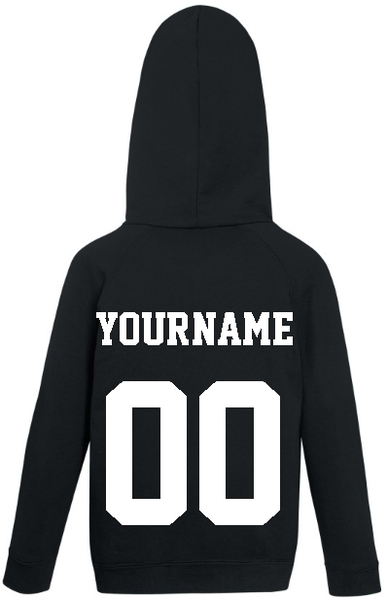 Детская именная толстовка байка худи