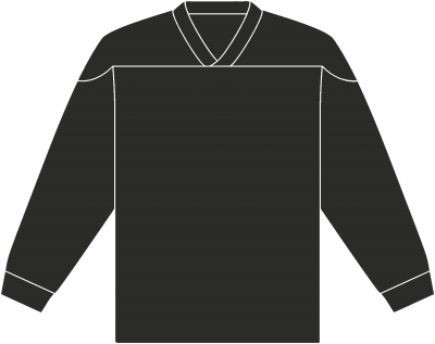 Печать на черной хоккейной форме