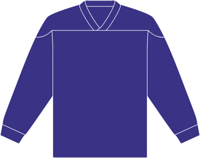 Печать на синей хоккейной форме