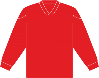 Печать на красной хоккейной форме