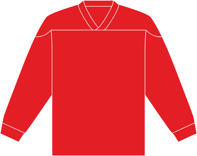 Печать на красной хоккейной форме