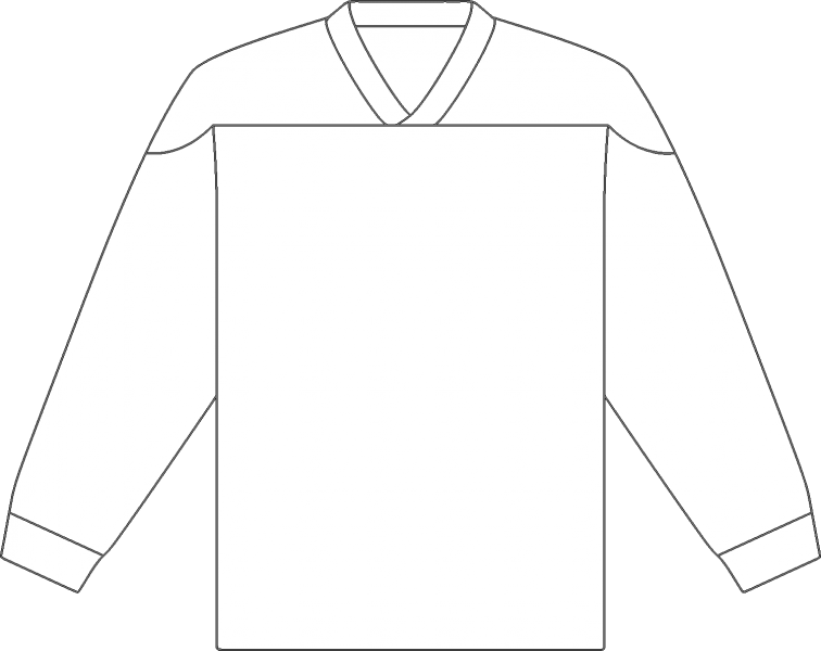 Печать на белой хоккейной форме