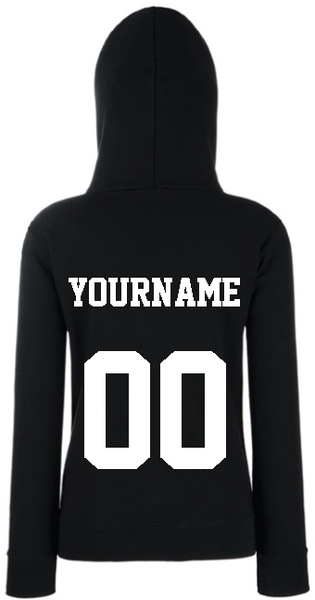 Именная женская толстовка худи