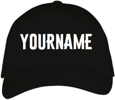 Именная кепка бейсболка