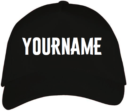 Именная кепка бейсболка
