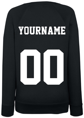 Женский именной свитшот