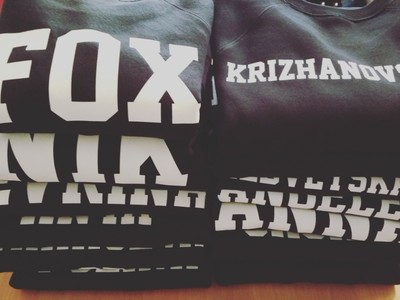 Именные свитшоты