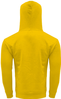 Мужская желтая байка худи 