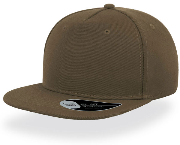 Кепка прямой козырек снепбек биза оливка