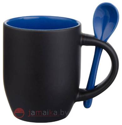 Кружка хамелеон с ложкой