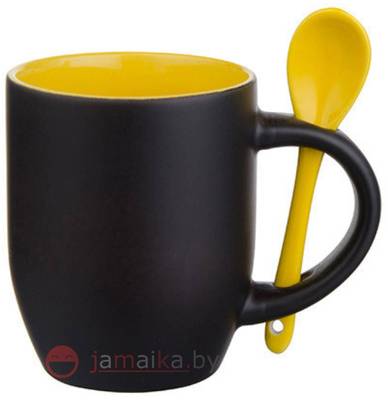 Кружка хамелеон с ложкой