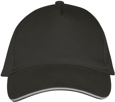 Кепка бейсболка темно-серая