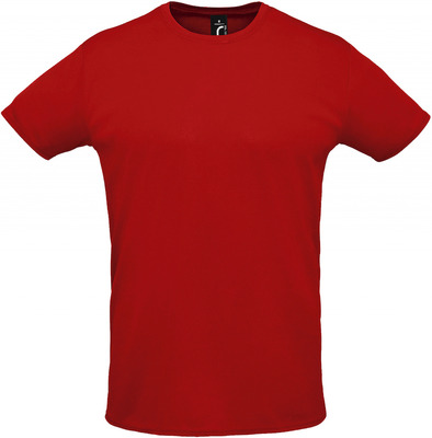 Майка спортивная красная мужская