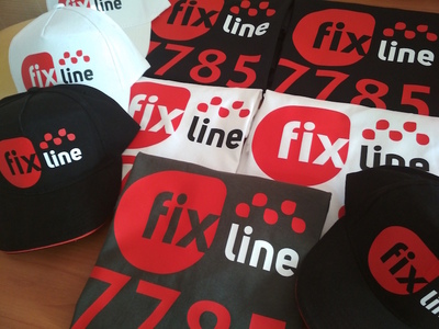 Футболки и кепки с логотипом