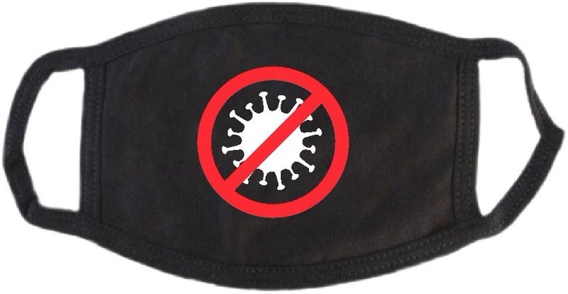 Маска защитная многоразовая anti covid