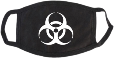 Маска защитная многоразовая biohazard