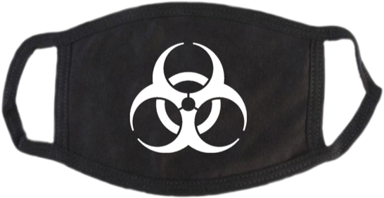 Маска защитная многоразовая biohazard