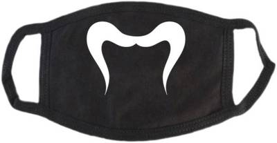 Маска защитная многоразовая mustache1