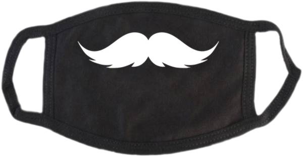 Маска защитная многоразовая mustache2