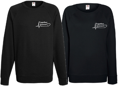 Парные свитшоты together forever