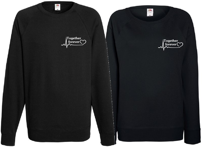 Парные свитшоты together forever