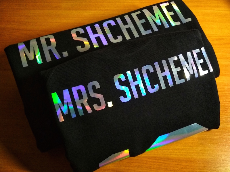 Свитшоты парные именные